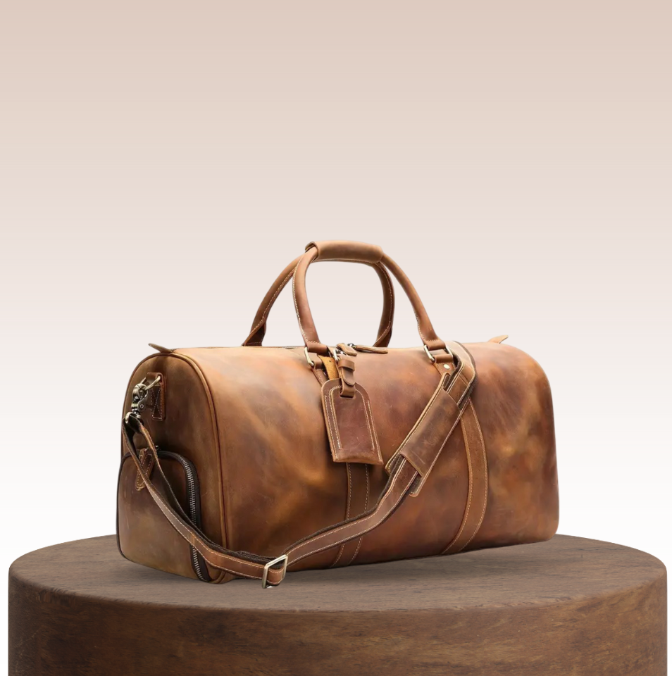 Arden | Bolso de Cuero Clásico Tipo Duffel