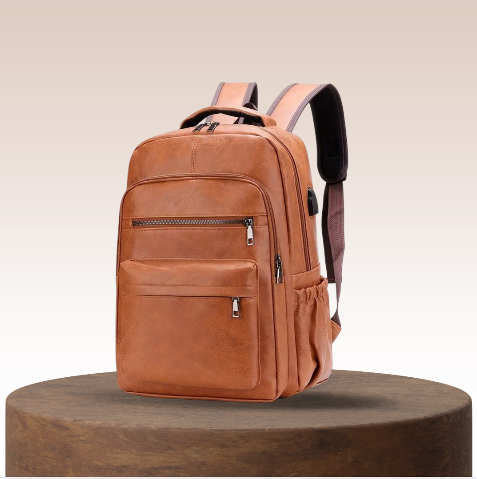 Theo | Mochila Premium de Cuero