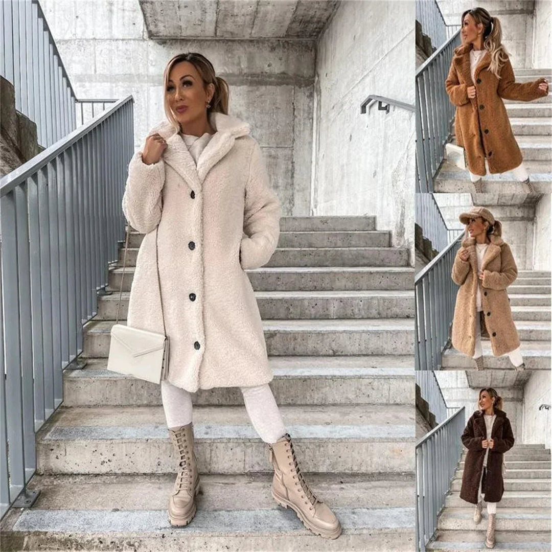 CARALINE - ABRIGO DE FORRO POLAR FROST
