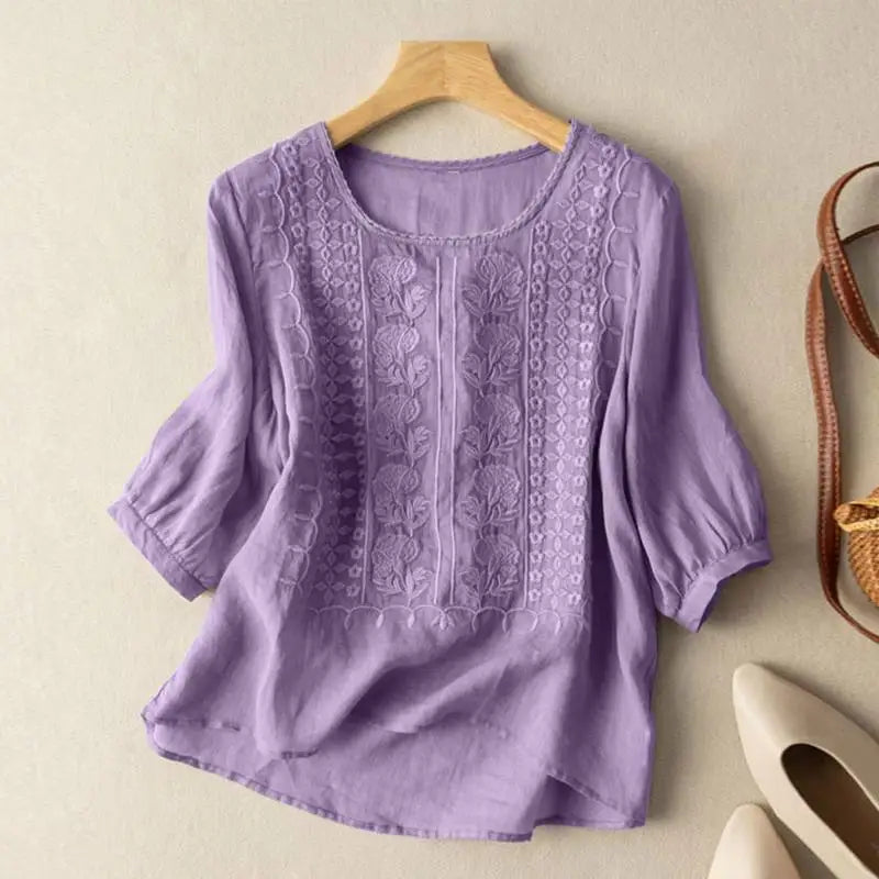 RIVA - BLUSA BORDADA BOHO