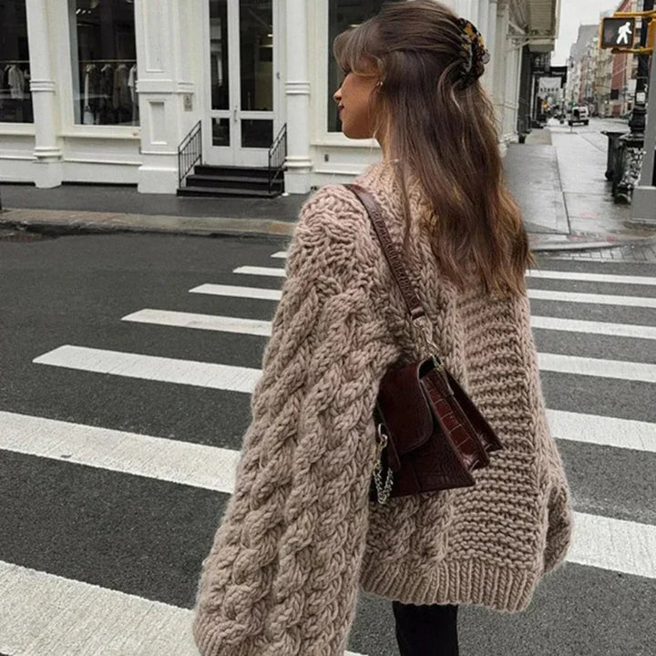 NORAH - SUÉTER OVERSIZED DE PUNTO PARA TEMPORADA DE CALOR