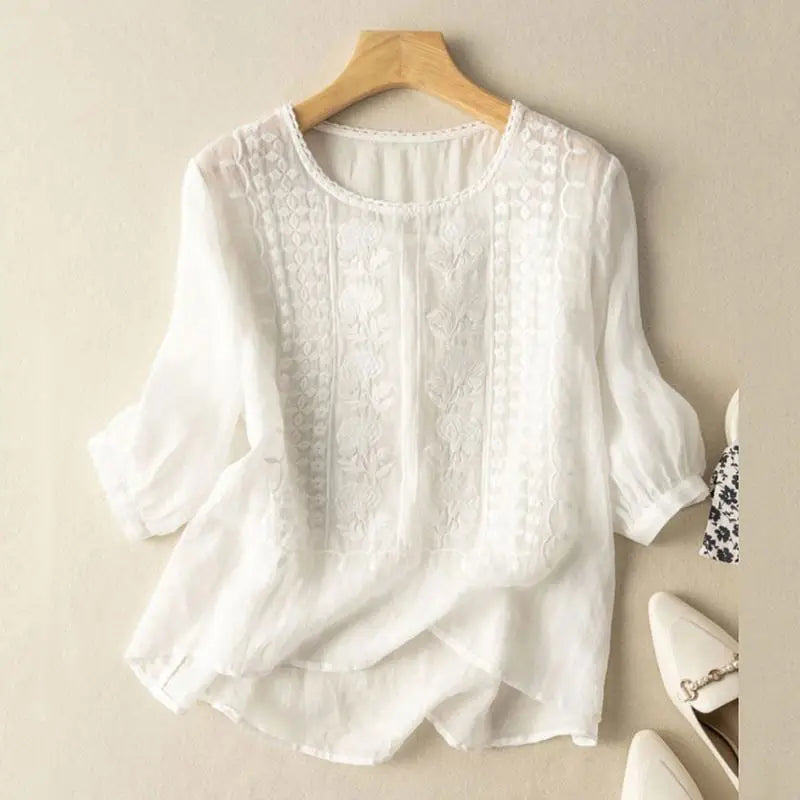 RIVA - BLUSA BORDADA BOHO