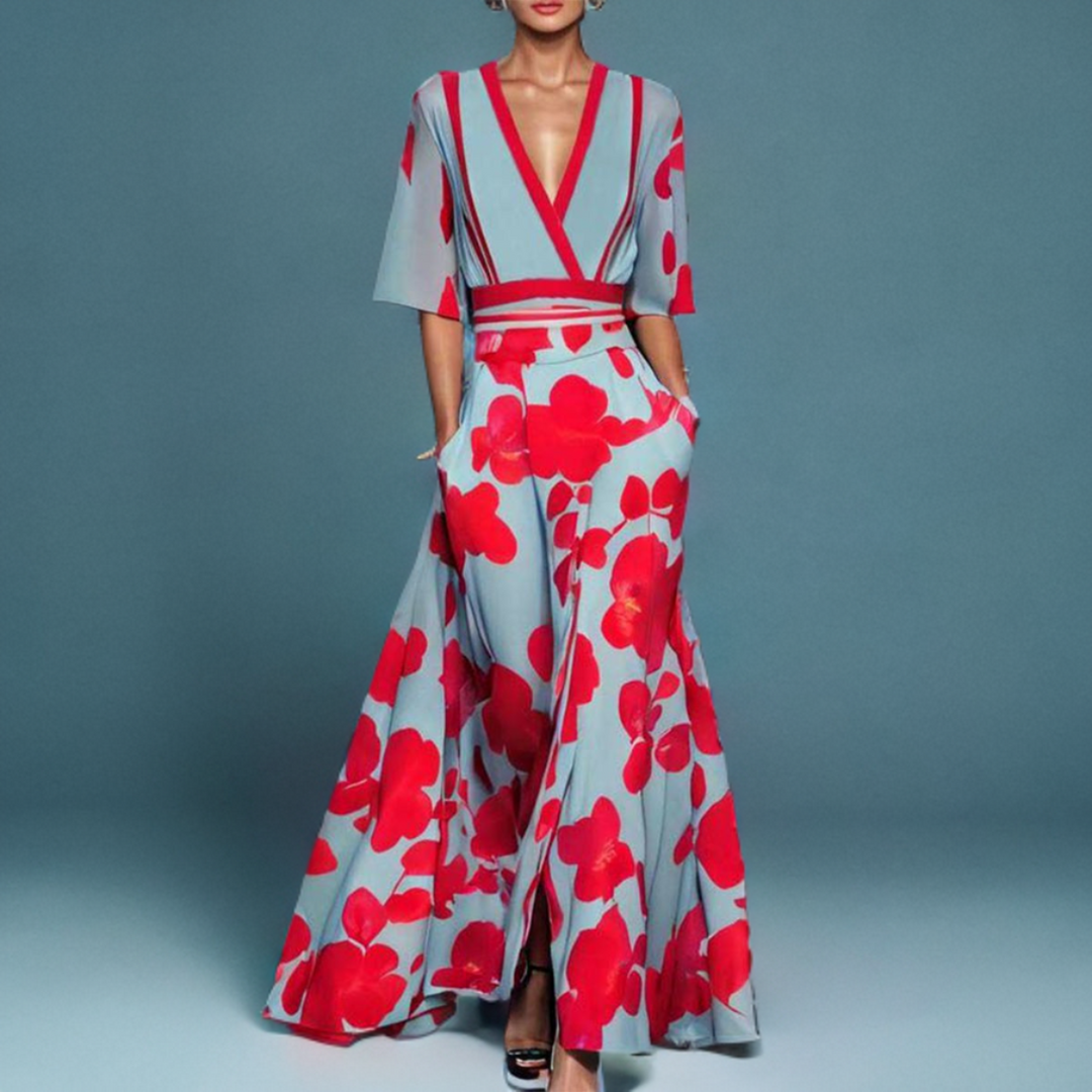 AYANA - VESTIDO ELEGANTE CON MANGAS