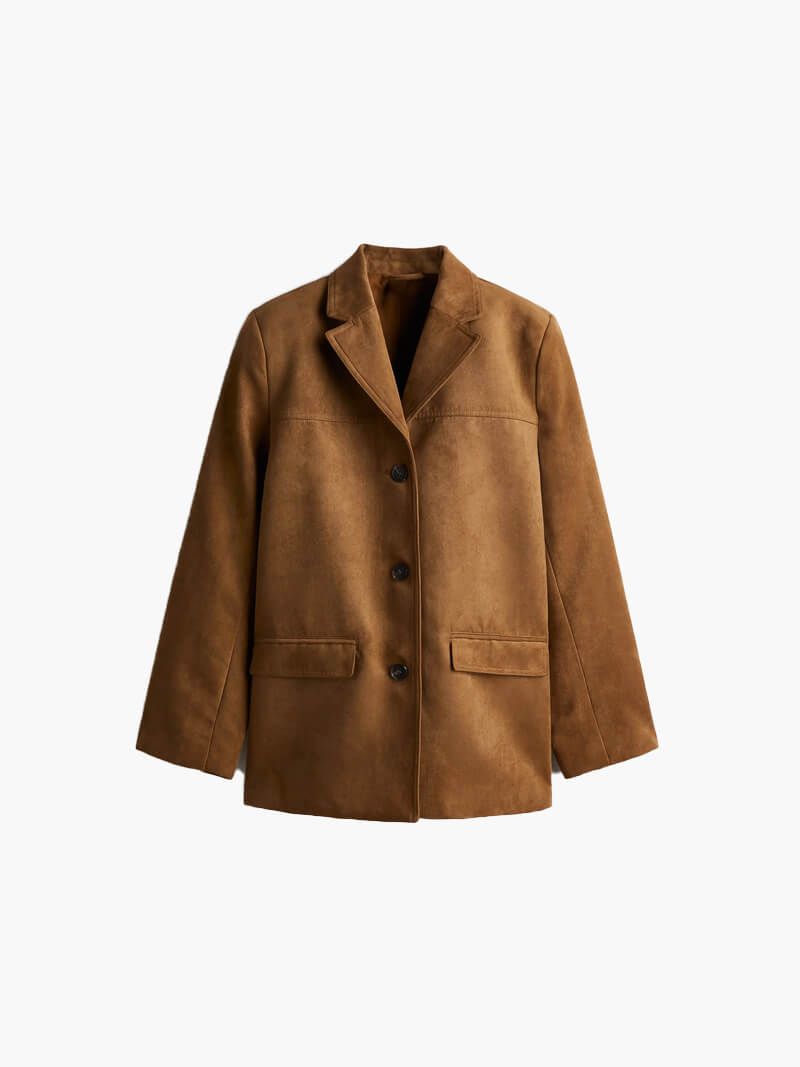 EVELYN - CHAQUETA DE ANTE SINTÉTICO