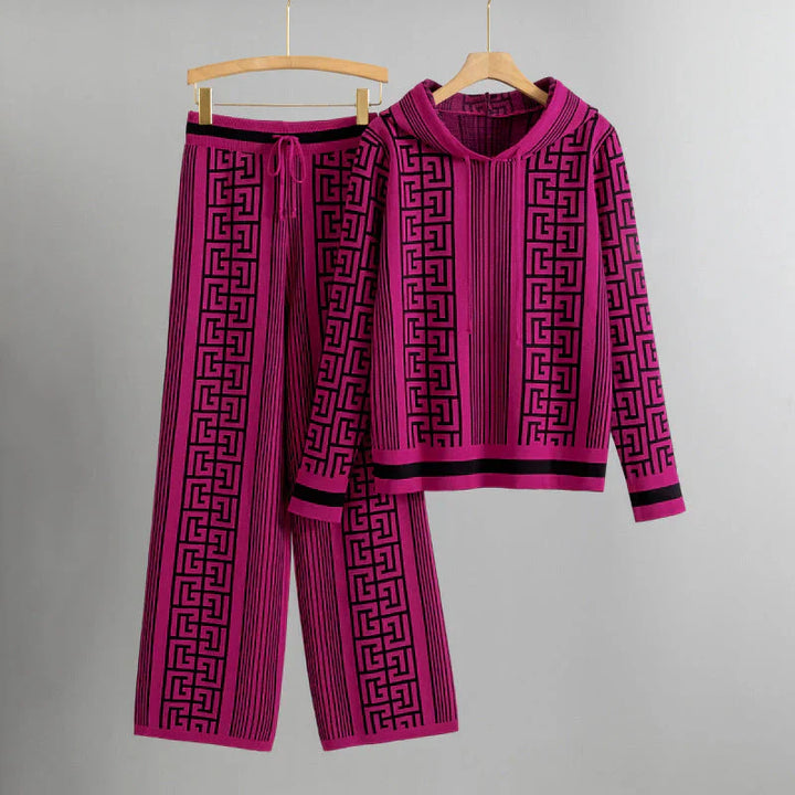 Charlotte™ - Conjunto Cómodo de Sudadera y Pantalones