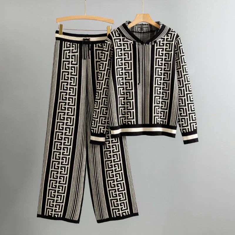 Charlotte™ - Conjunto Cómodo de Sudadera y Pantalones