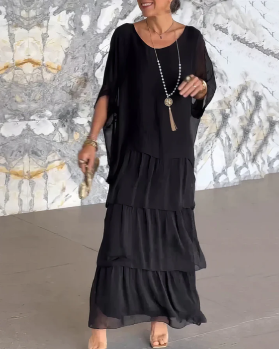 Carolina™ - Vestido Maxi Elegante que Cubre el Abdomen