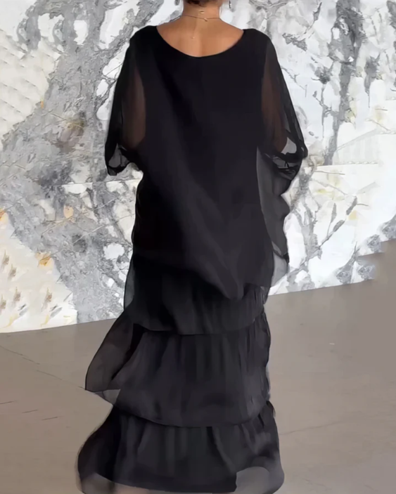 Carolina™ - Vestido Maxi Elegante que Cubre el Abdomen