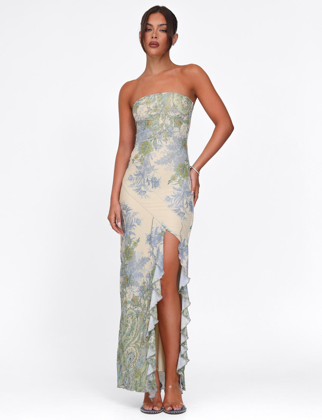 ABITAL - VESTIDO MAXI DE SILUETA FLUIDA