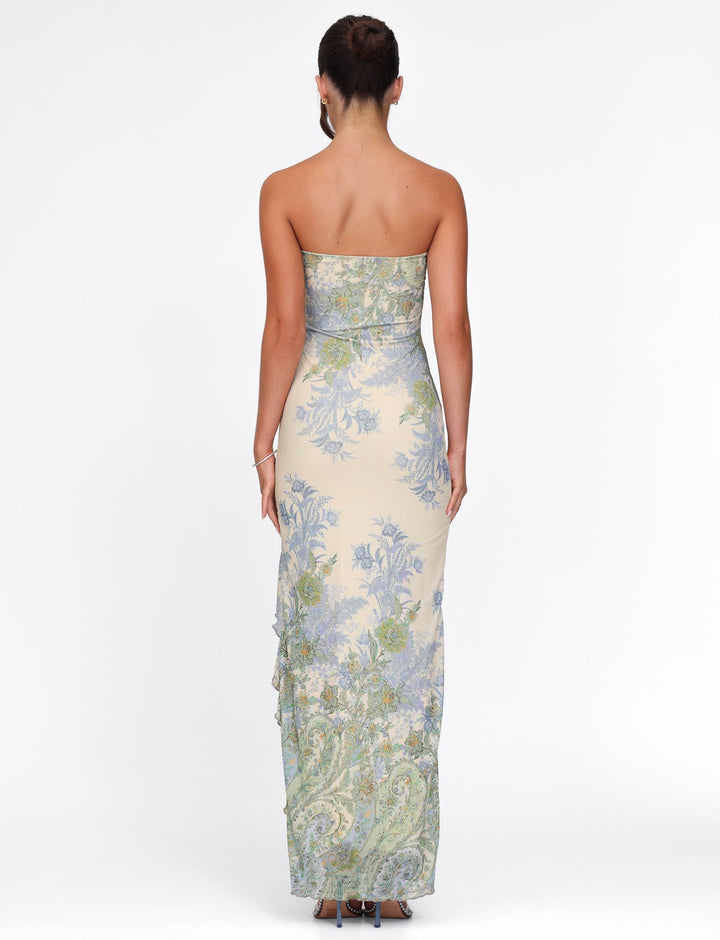 ABITAL - VESTIDO MAXI DE SILUETA FLUIDA