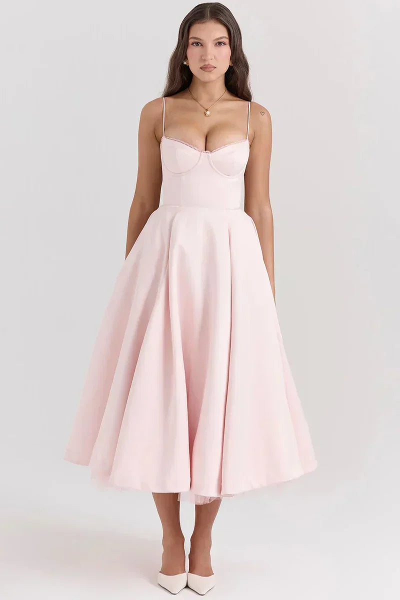 Cordelia | Vestido con Detalles Delicados de Tul