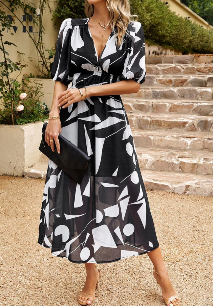 HAYLEY - VESTIDO CON ESTAMPADO FLORAL