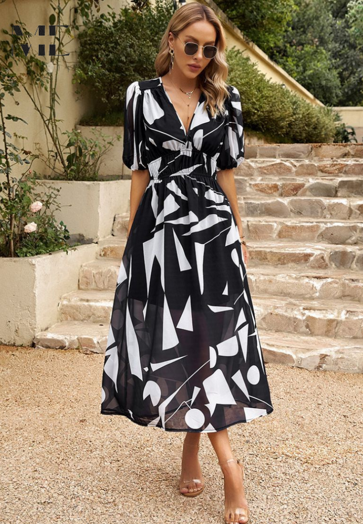 HAYLEY - VESTIDO CON ESTAMPADO FLORAL