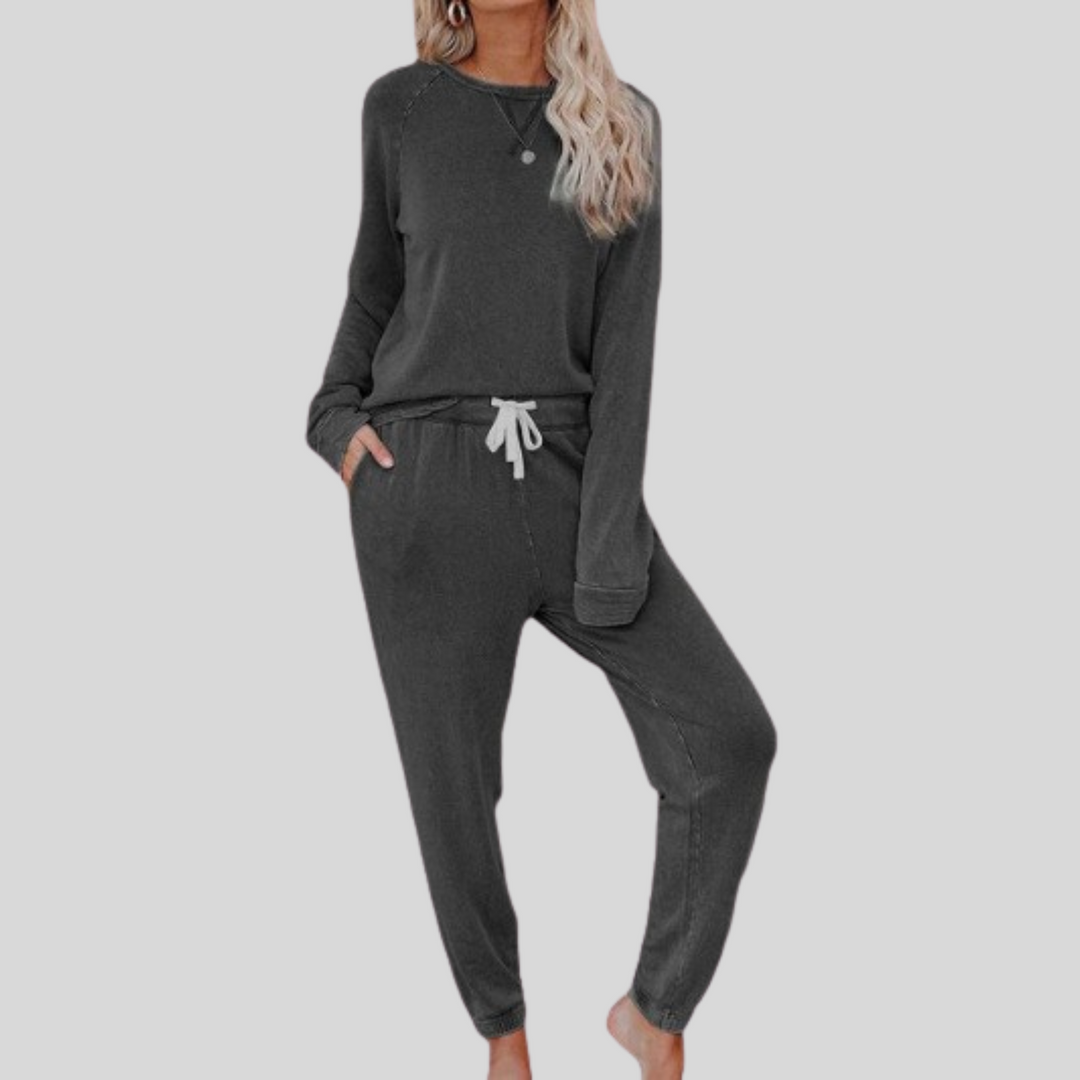 JOCELYN™ | Conjunto Casual de Manga Larga y Pantalones de Sudadera