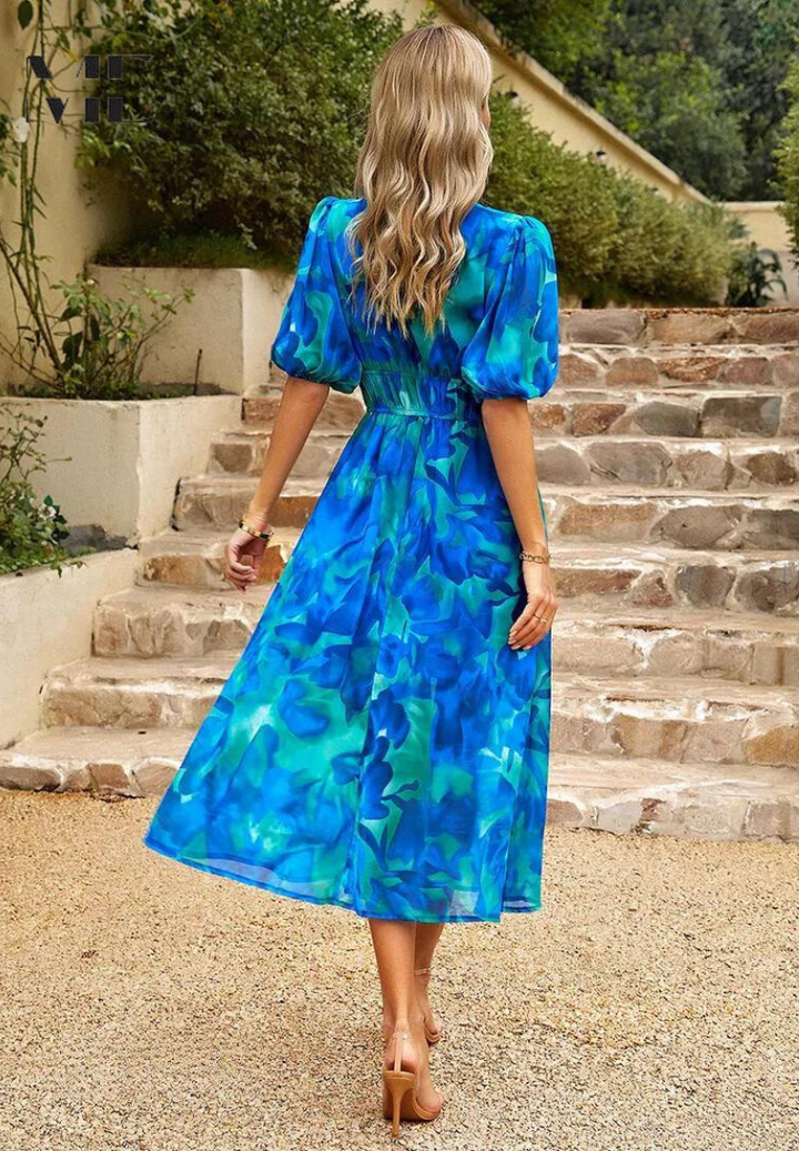 HAYLEY - VESTIDO CON ESTAMPADO FLORAL