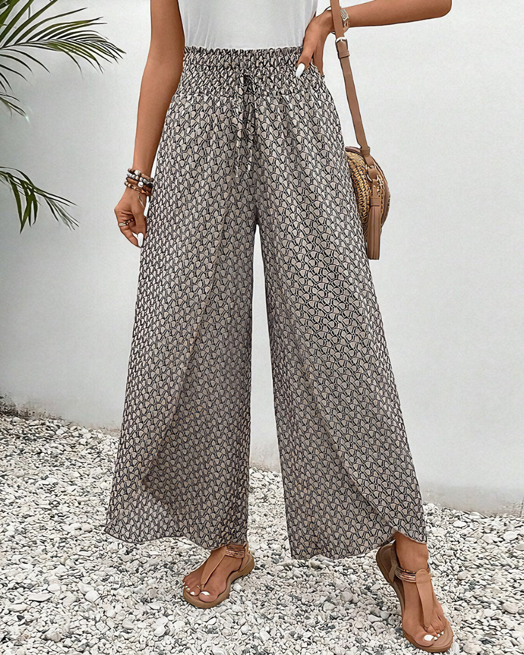 Ardena | Pantalones de Pierna Ancha con Estilo Sin Esfuerzo