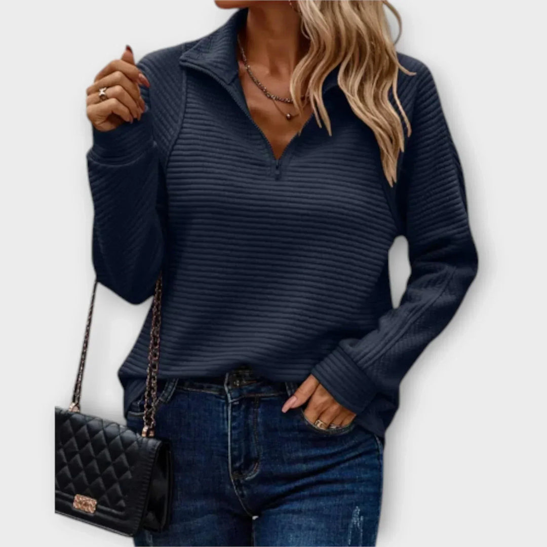 Seren™ | Sudadera con Cremallera de Largo Medio