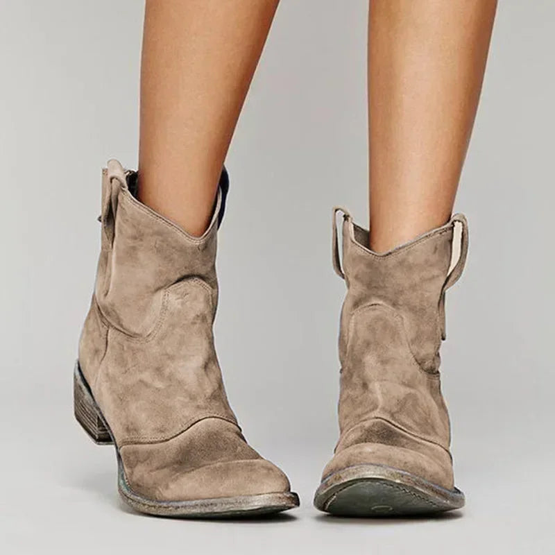 WREN - BOTAS VAQUERAS VINTAGE DE TOBILLO