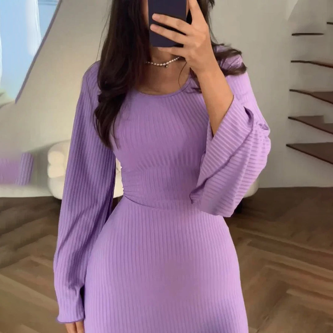 LYSA - VESTIDO SUÉTER A LA MODA