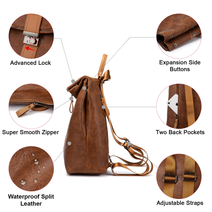 NIA - MOCHILA ESPECIAL DE CUERO