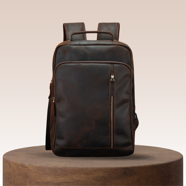 Josh | Mochila Profesional de Cuero para Laptop para Hombre