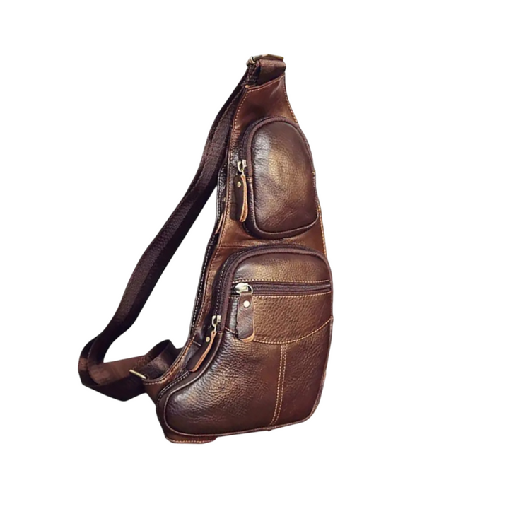 Beckett | Bolsa Cruzada Vintage de Cuero