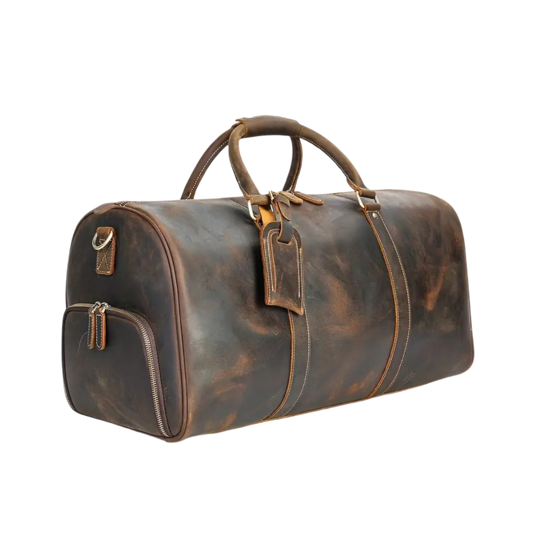 Arden | Bolso de Cuero Clásico Tipo Duffel