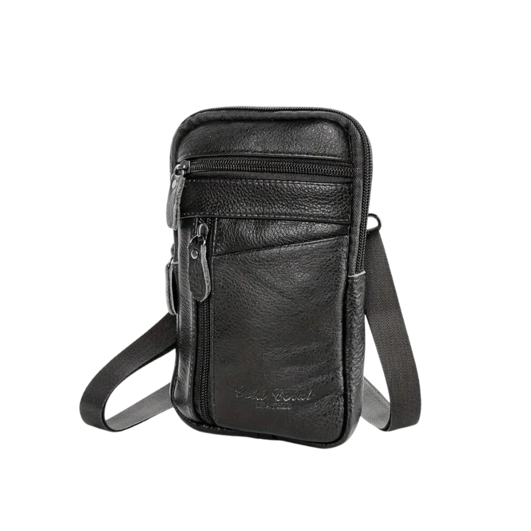 Winslow | Bolsa de Cintura y Cruzada de Piel de Cuero de Primera Capa