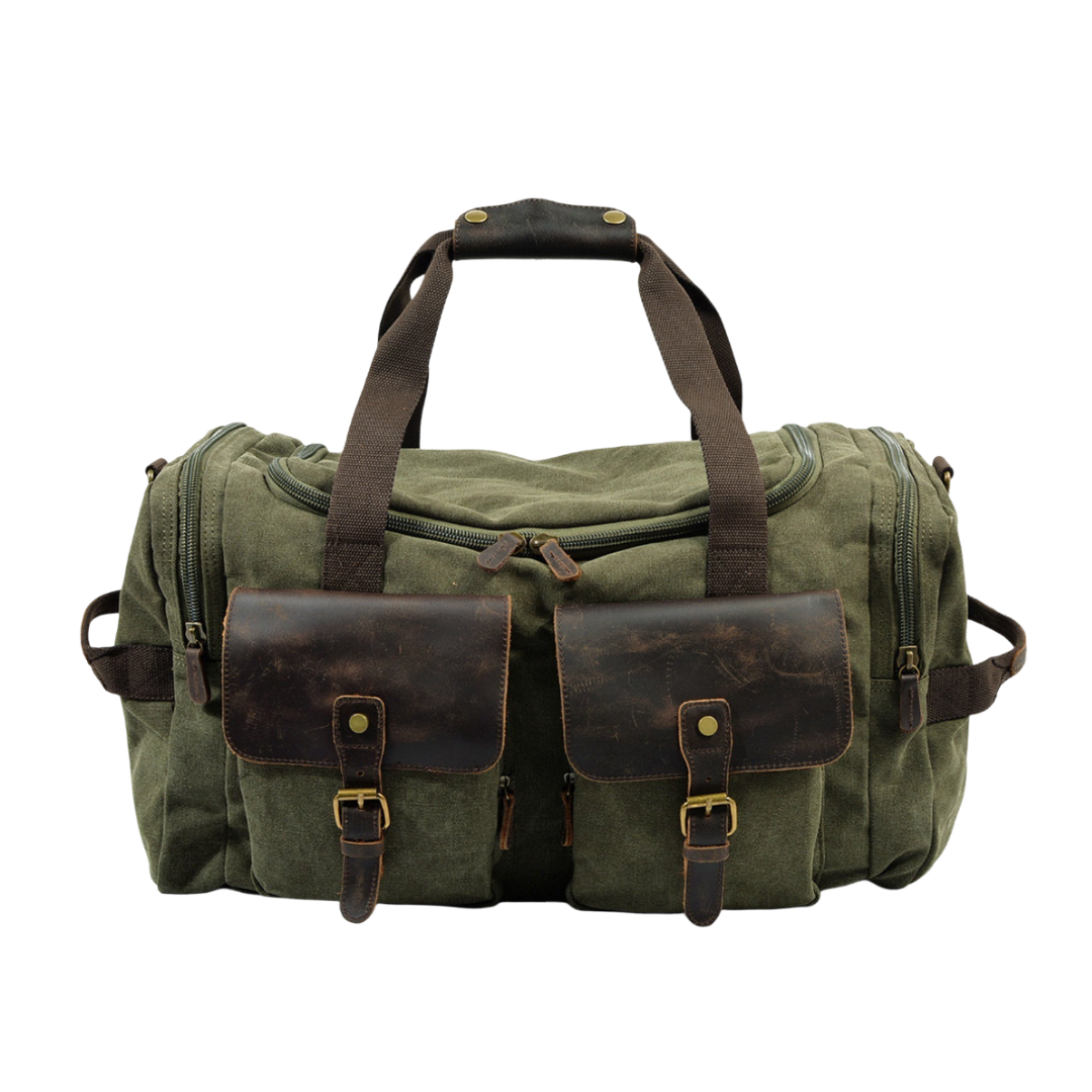 Harlan | Bolsa de lona vintage para fin de semana