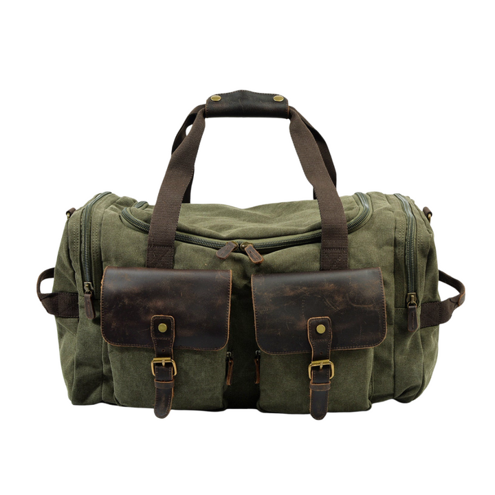 Harlan | Bolsa de lona vintage para fin de semana