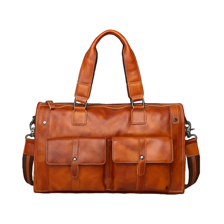Hawthorne | Bolsa de viaje de cuero sobredimensionada