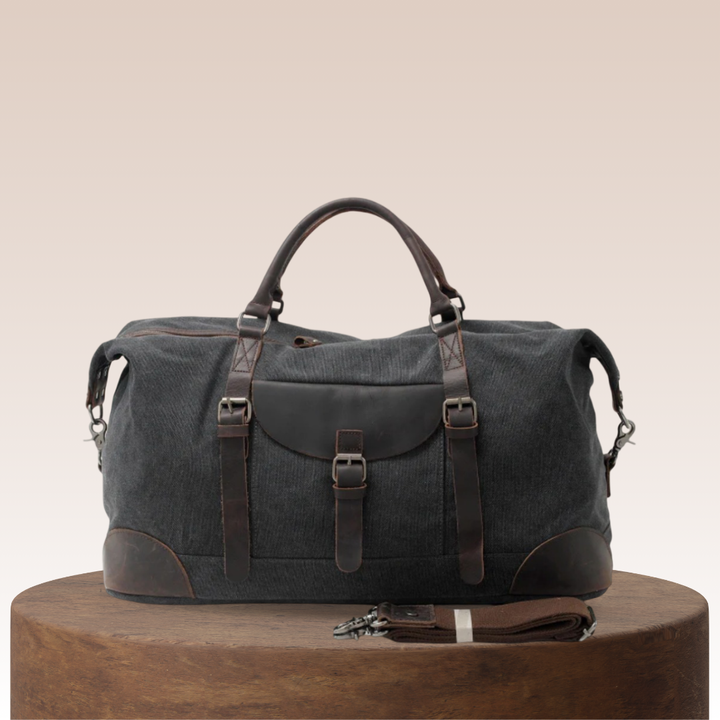 Francis | Bolso de Cuero Vintage y Resistente | Bolsa de Viaje