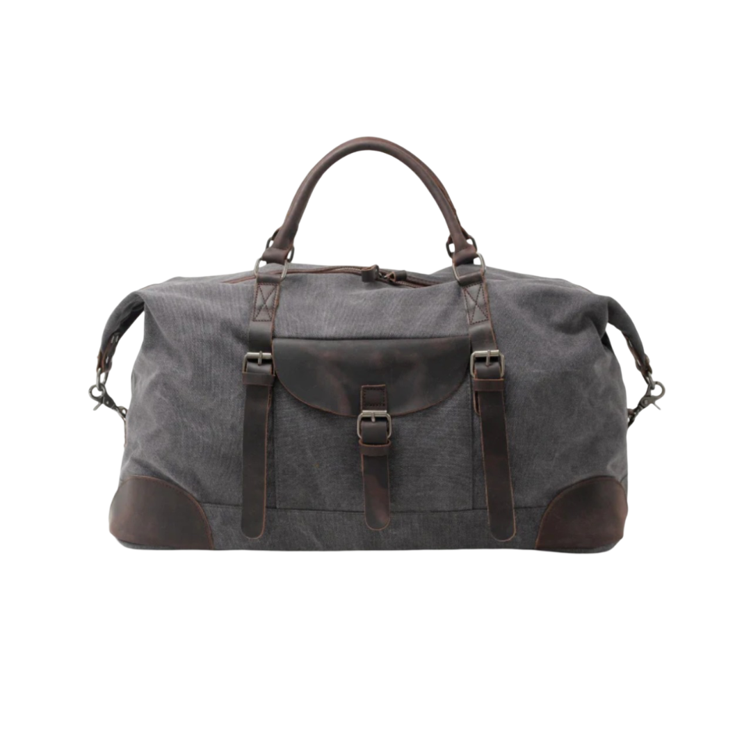 Francis | Bolso de Cuero Vintage y Resistente | Bolsa de Viaje