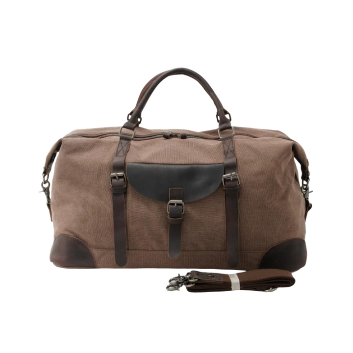 Francis | Bolso de Cuero Vintage y Resistente | Bolsa de Viaje