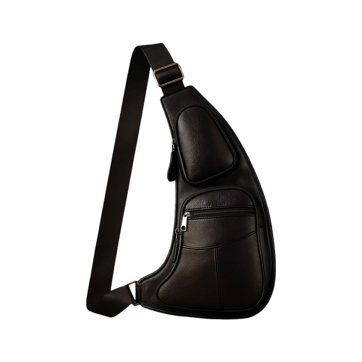 Renzo | Bolsa tipo bandolera de cuero duradera para hombre