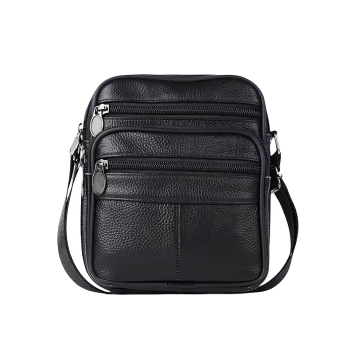 Griffin | Bolsa Cruzada de Cuero para Negocios para Hombre