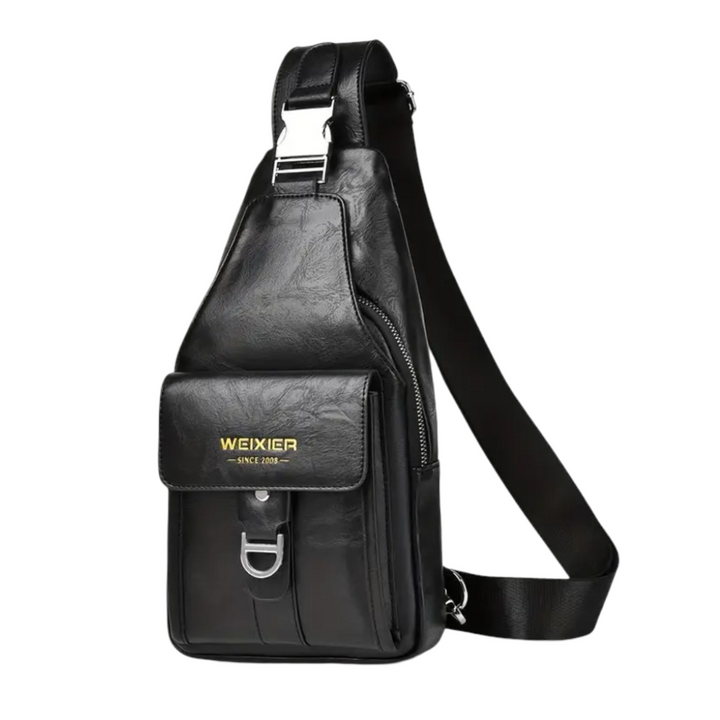 Silas | Bolso Cruzado de Cuero Vintage para Hombre