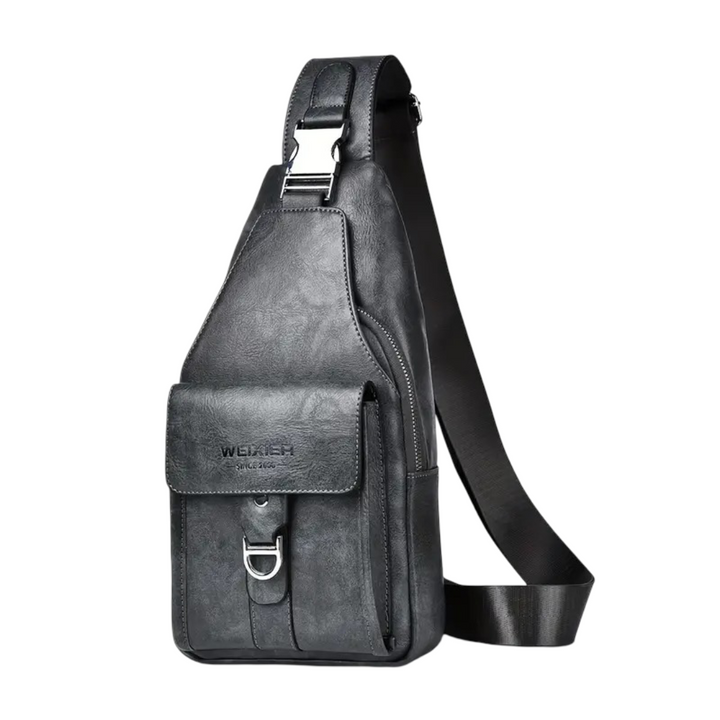 Silas | Bolso Cruzado de Cuero Vintage para Hombre