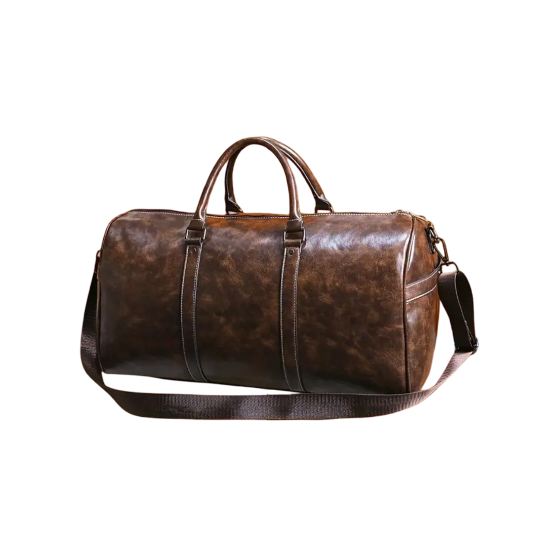 Jerec | Bolsa de Viaje de Cuero para Fin de Semana