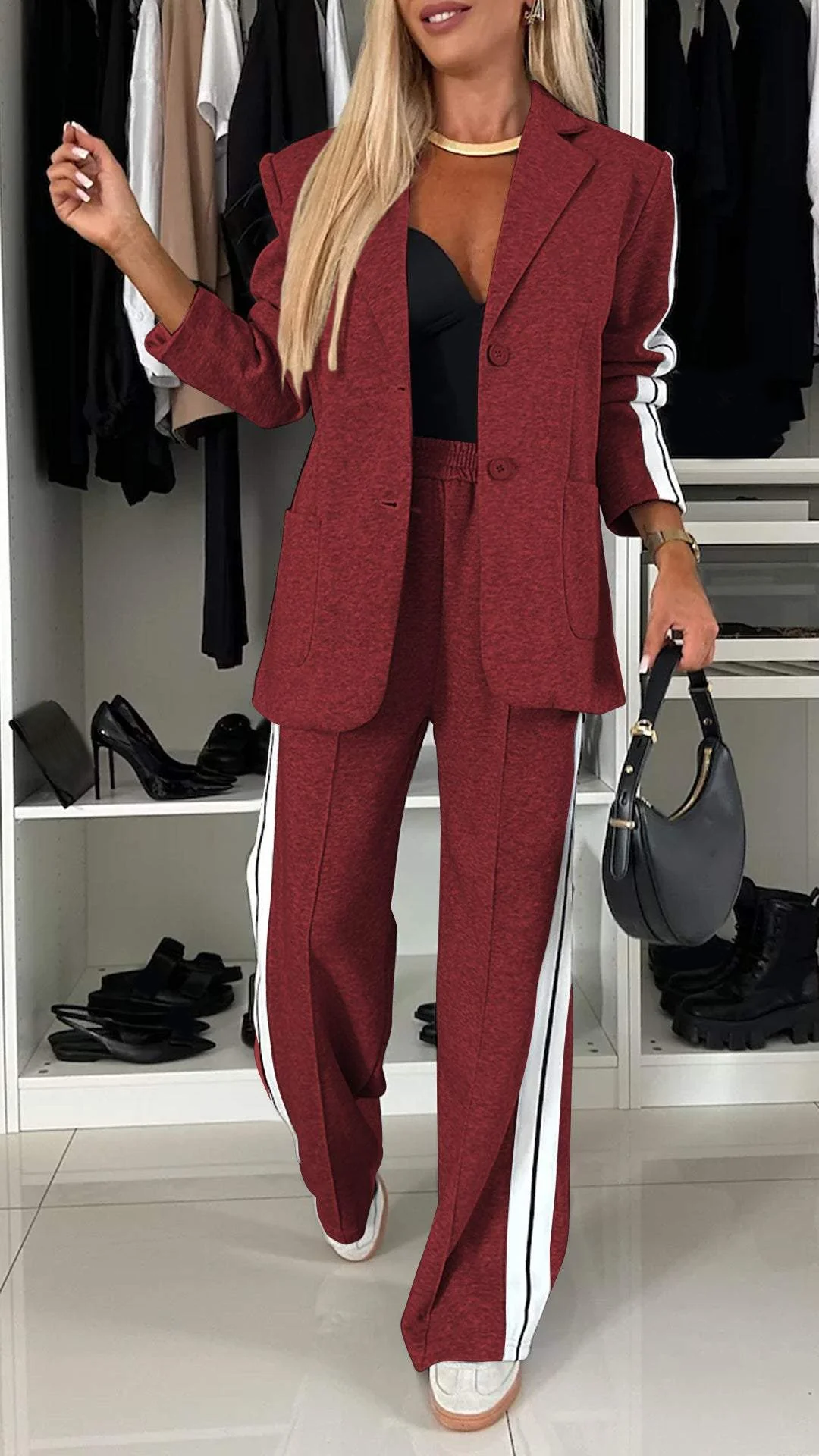 JULIA - TRAJE CASUAL DE MANGA LARGA A LA MEDIDA