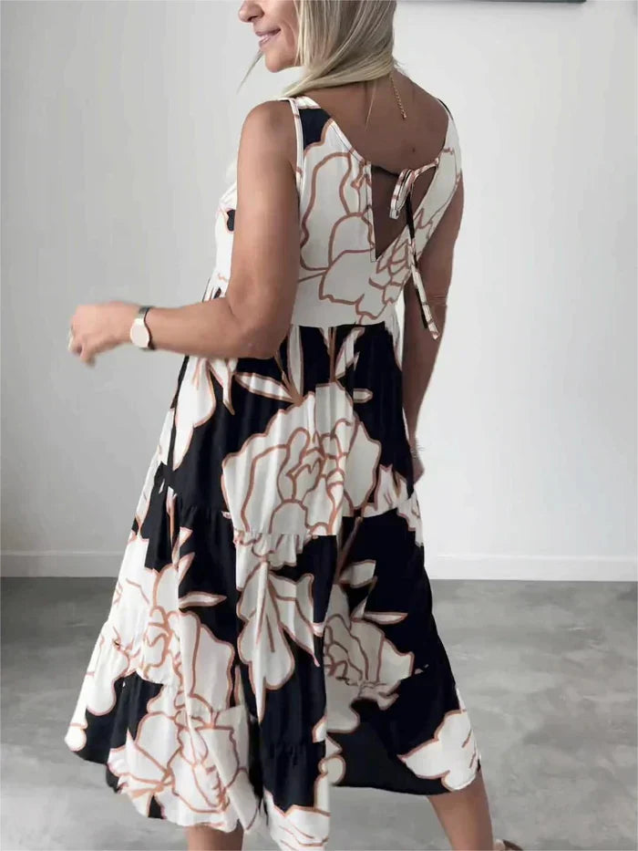VIOLY - VESTIDO FLORAL CÓMODO
