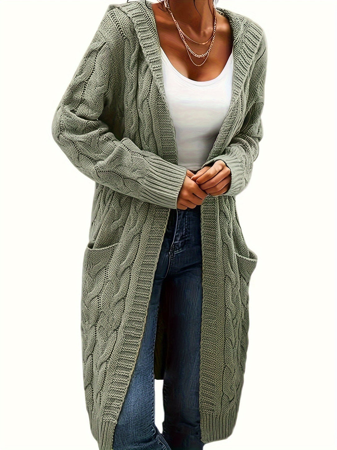 ISABEL - CARDIGAN MAXI DE PUNTO