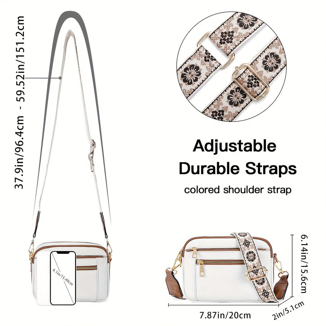 MARTHA - BOLSO CRUZADO DE CUERO VEGANO ATEMPORAL