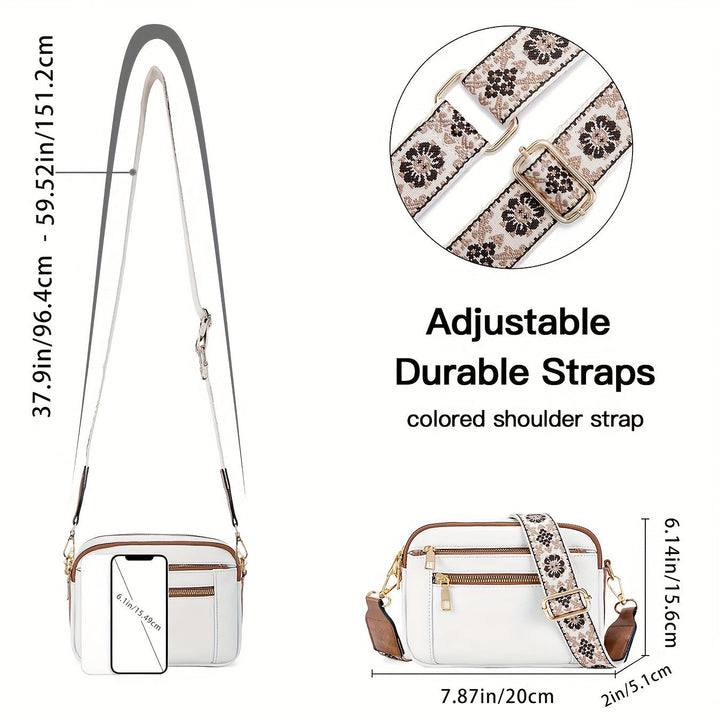 MARTHA - BOLSO CRUZADO DE CUERO VEGANO ATEMPORAL