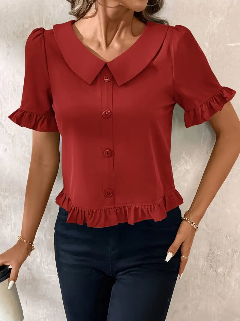 CRISTIANA - BLUSA DIARIA SOFISTICADA