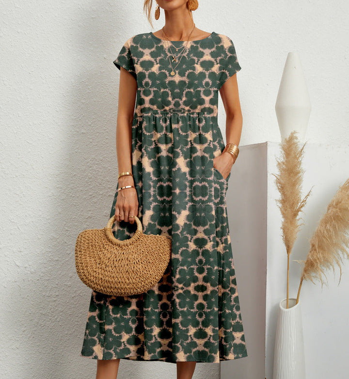 DEE - VESTIDO MIDI FLORAL FEMENINO
