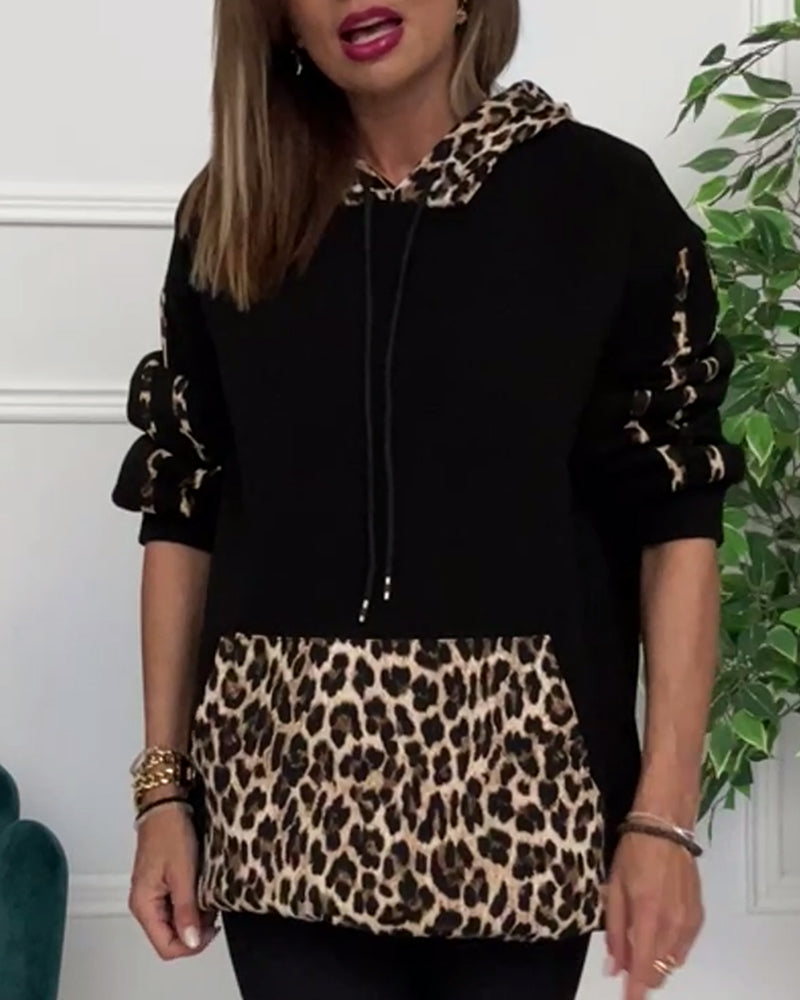 Alyssa™ - Sudadera Casual Cómoda con Estampado de Leopardo