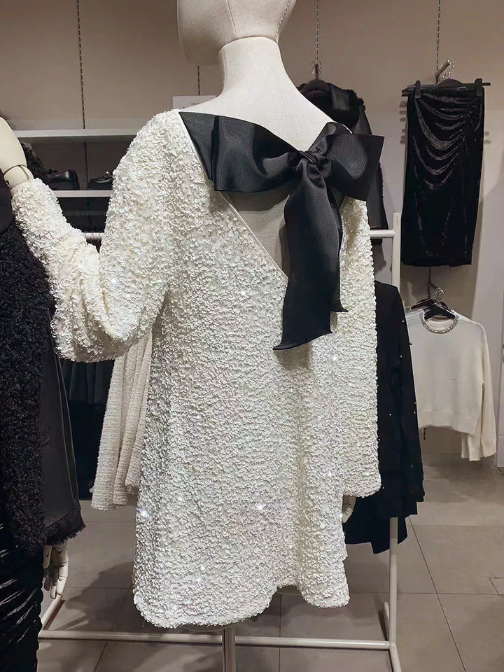 VANNAH - VESTIDO ELEGANTE CON LAZO