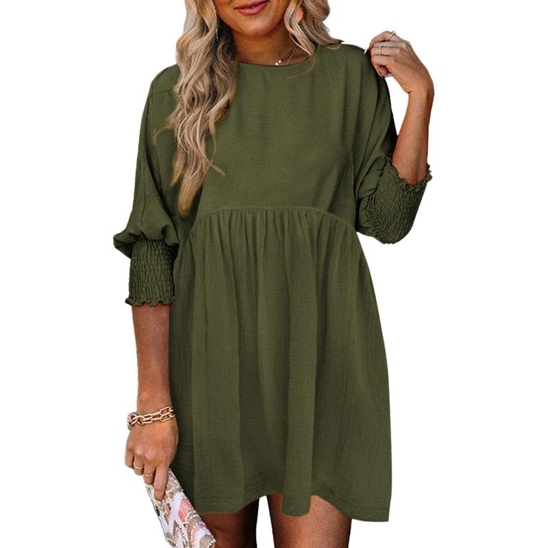 ALLYSON – VESTIDO MINI CÓMODO Y CASUAL