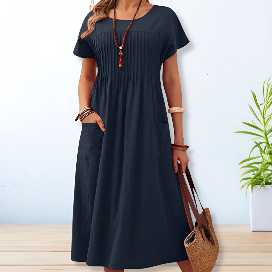 JESSICA - VESTIDO DE AJUSTE RELAJADO